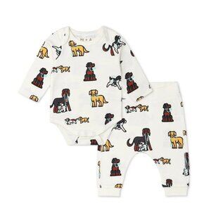 NWT - M + A by Monica and Andy First Moves Bodysuit and Pant Set - Size 0-3 M